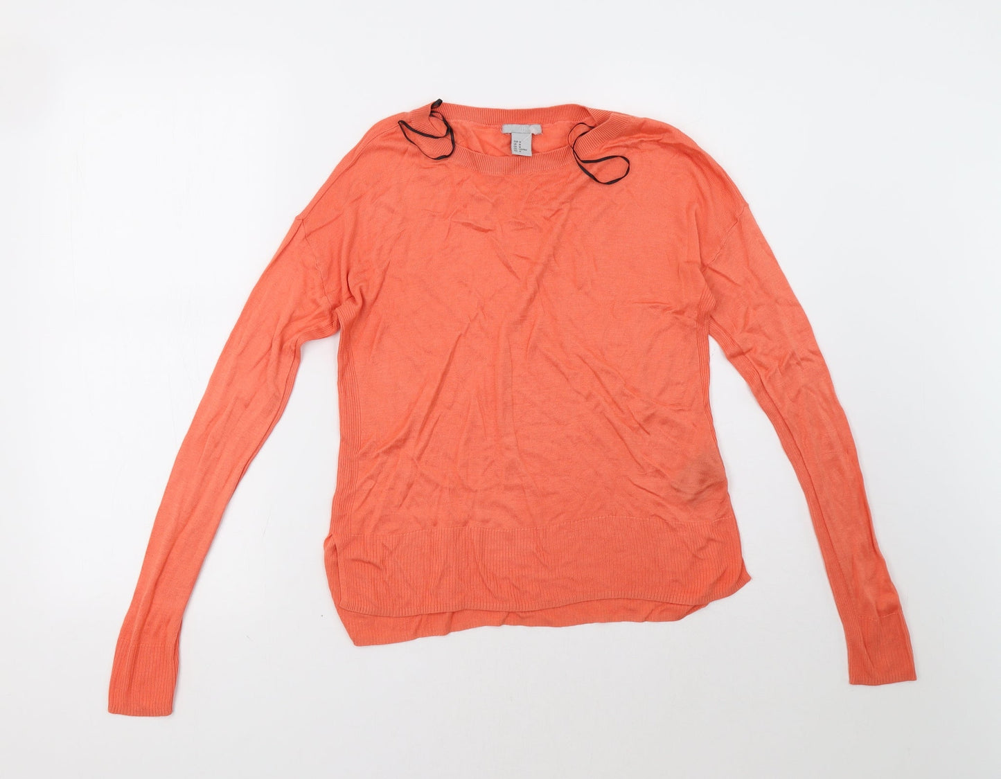 H&M Womens Pink   Pullover Sweatshirt Size M