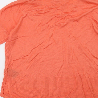 H&M Womens Pink   Pullover Sweatshirt Size M