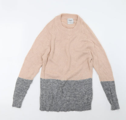 VERO MODA Womens Pink   Pullover Sweatshirt Size M