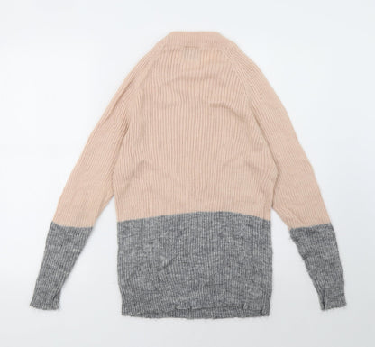 VERO MODA Womens Pink   Pullover Sweatshirt Size M