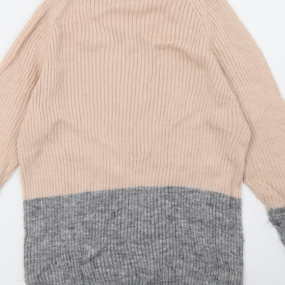 VERO MODA Womens Pink   Pullover Sweatshirt Size M