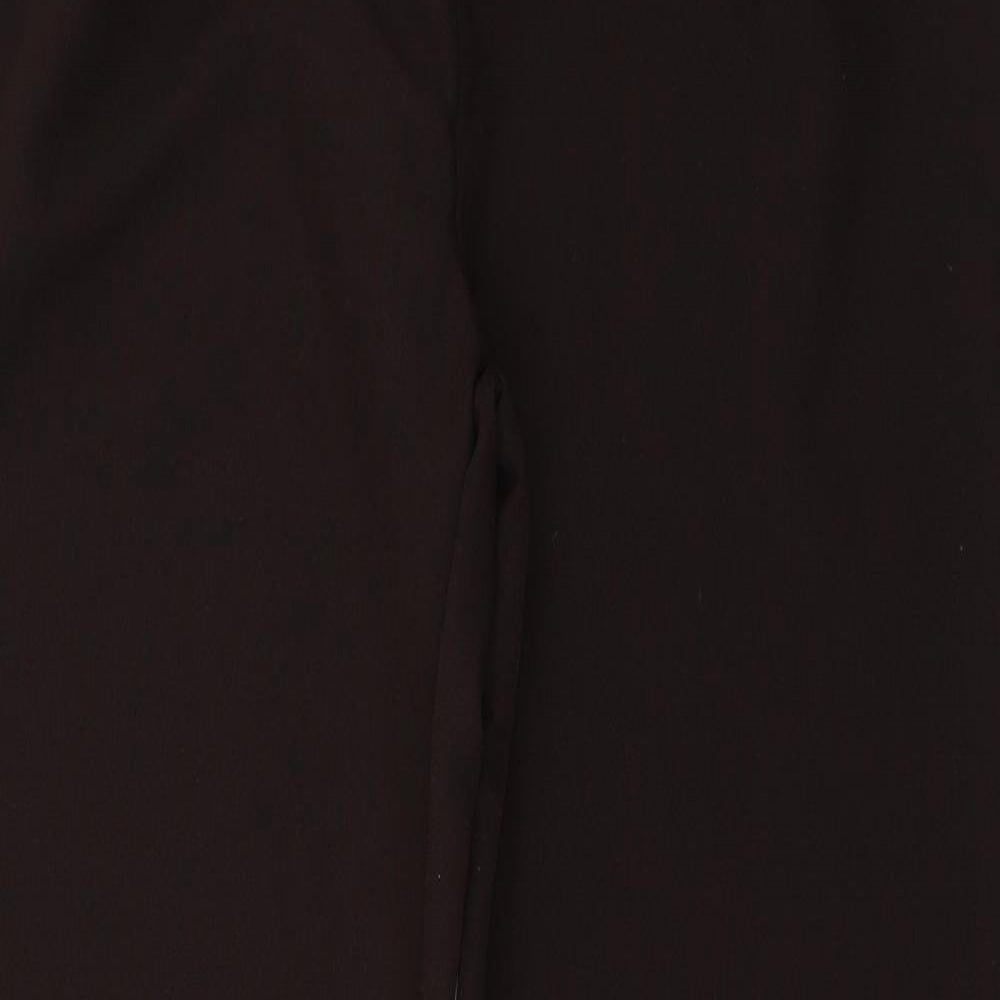 Womens UK Size 4 Missguided Regular Fit  Brown Trousers