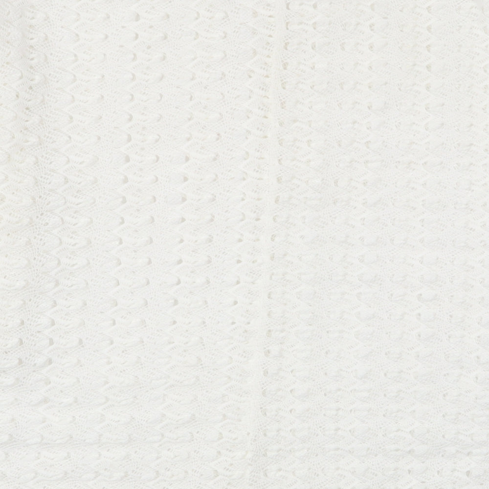 peaocks Womens White   Pullover Jumper Size 12