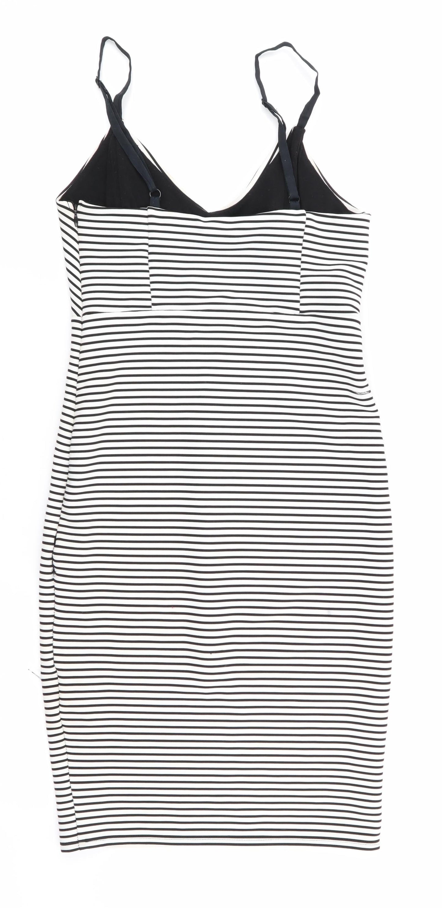 FOREVER 21 Womens Multicoloured Striped  Fit & Flare  Size XS