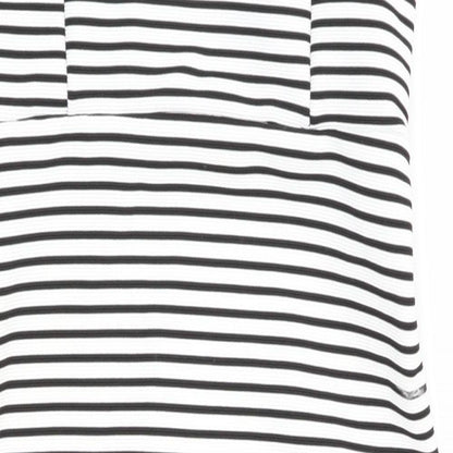 FOREVER 21 Womens Multicoloured Striped  Fit & Flare  Size XS