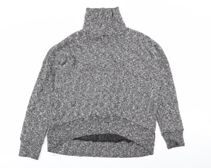 Womens UK Size 10 Topshop Grey Pullover Jumper