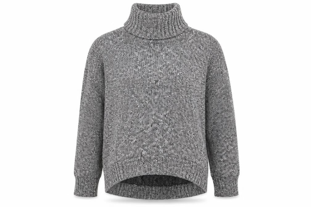 Womens UK Size 10 Topshop Grey Pullover Jumper