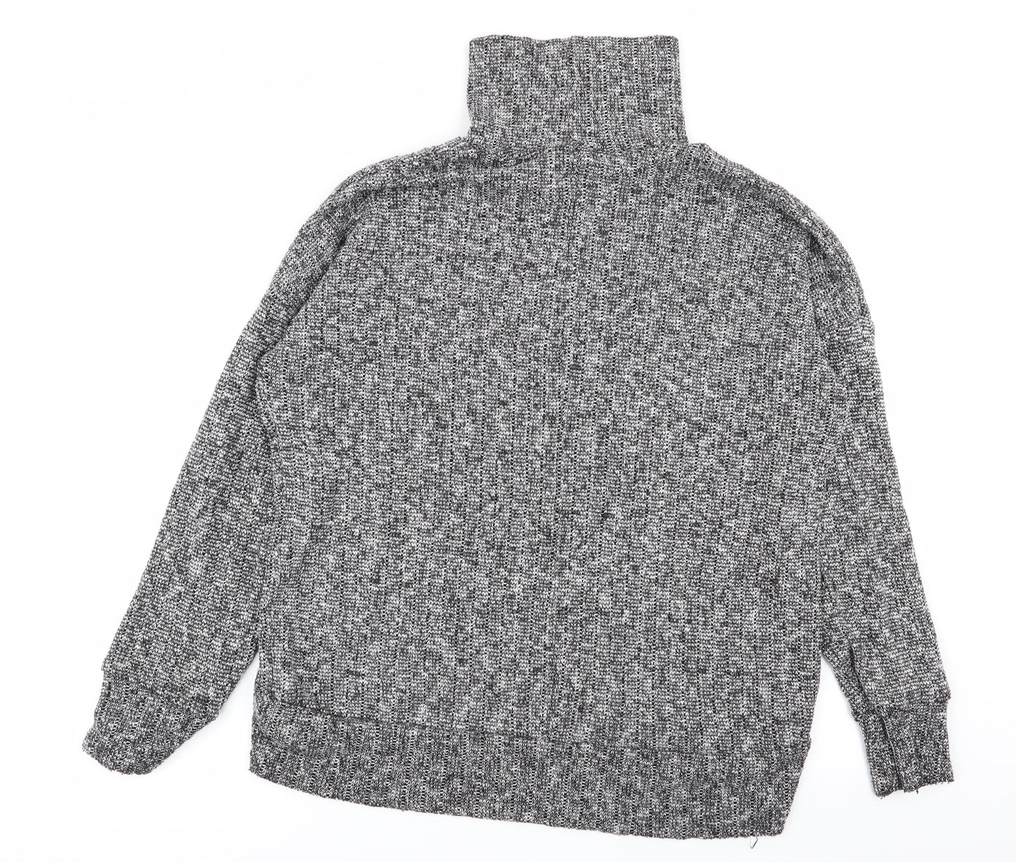 Womens UK Size 10 Topshop Grey Pullover Jumper