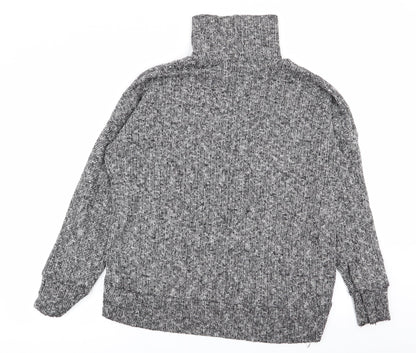Womens UK Size 10 Topshop Grey Pullover Jumper