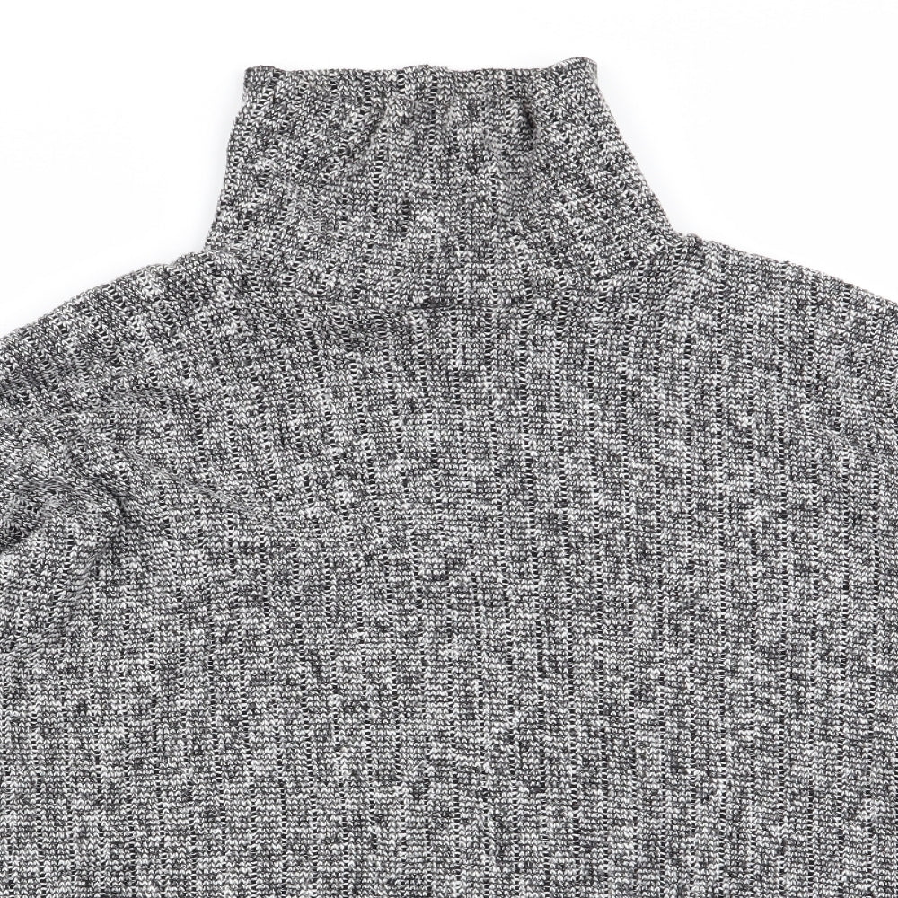 Womens UK Size 10 Topshop Grey Pullover Jumper