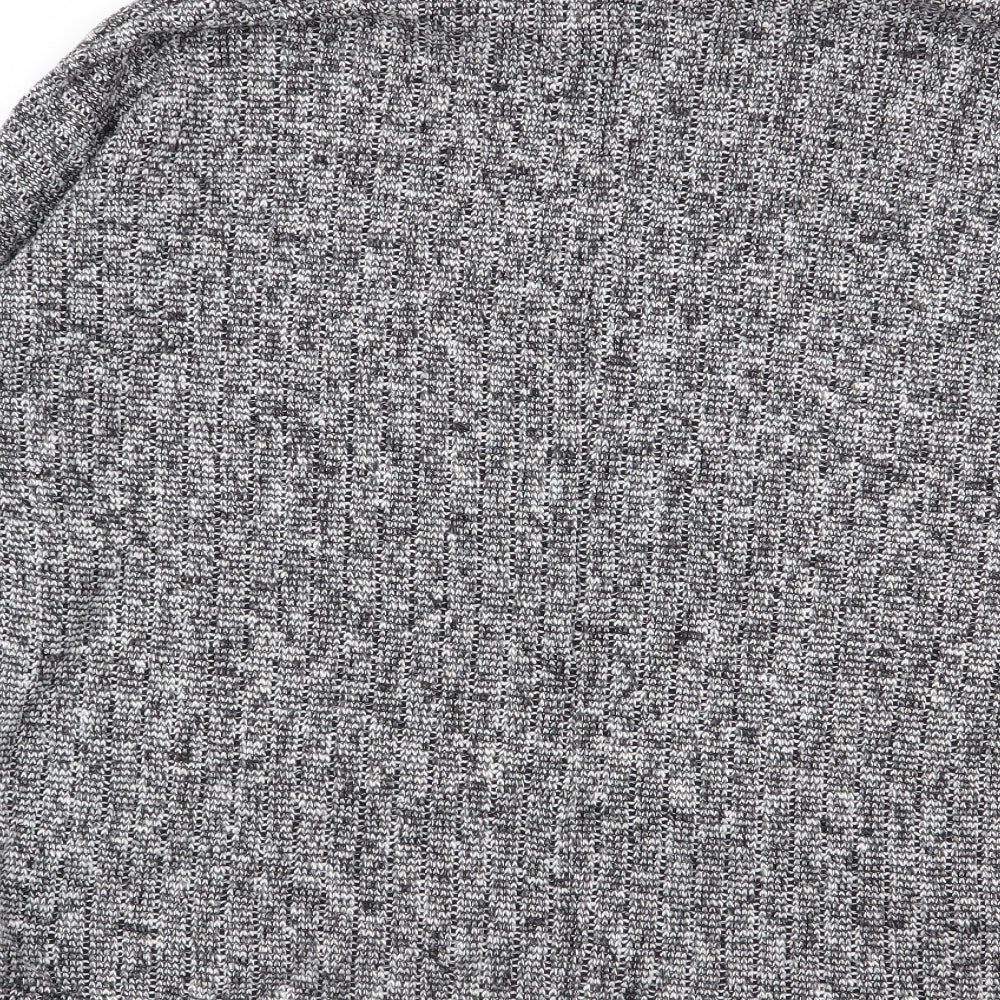 Womens UK Size 10 Topshop Grey Pullover Jumper