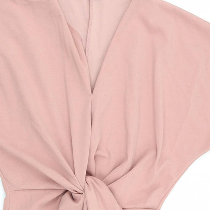 Missguided Womens Pink   Fit & Flare  Size 6
