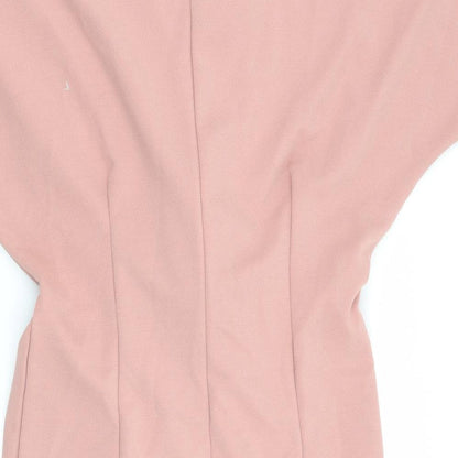 Missguided Womens Pink   Fit & Flare  Size 6