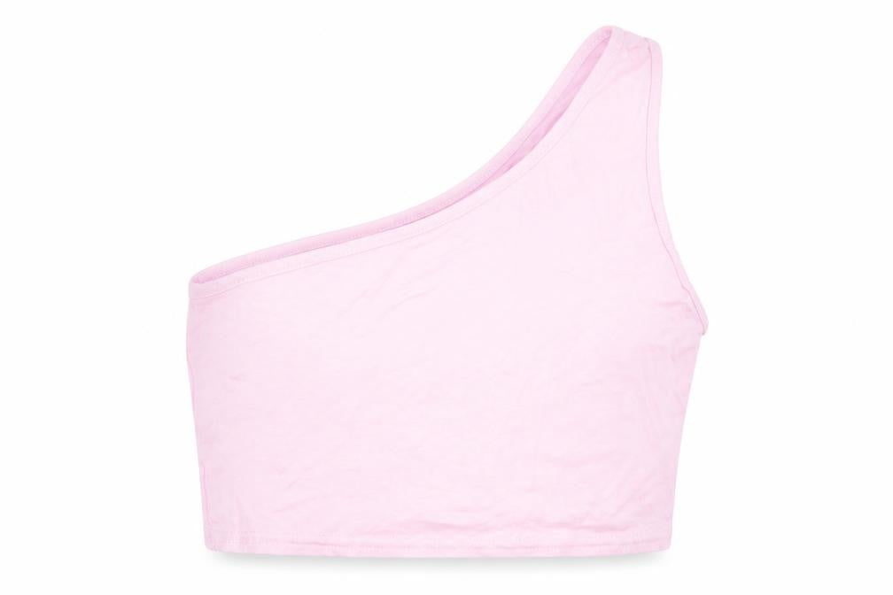 Womens UK Size 8 In the Style Pink Basic Tank