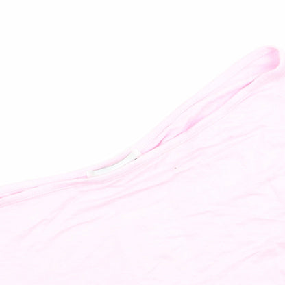 Womens UK Size 8 In the Style Pink Basic Tank