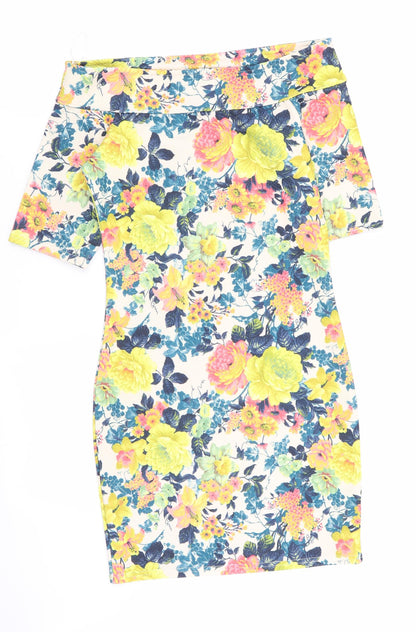 Sisters point Womens Multicoloured Floral  Fit & Flare  Size S
