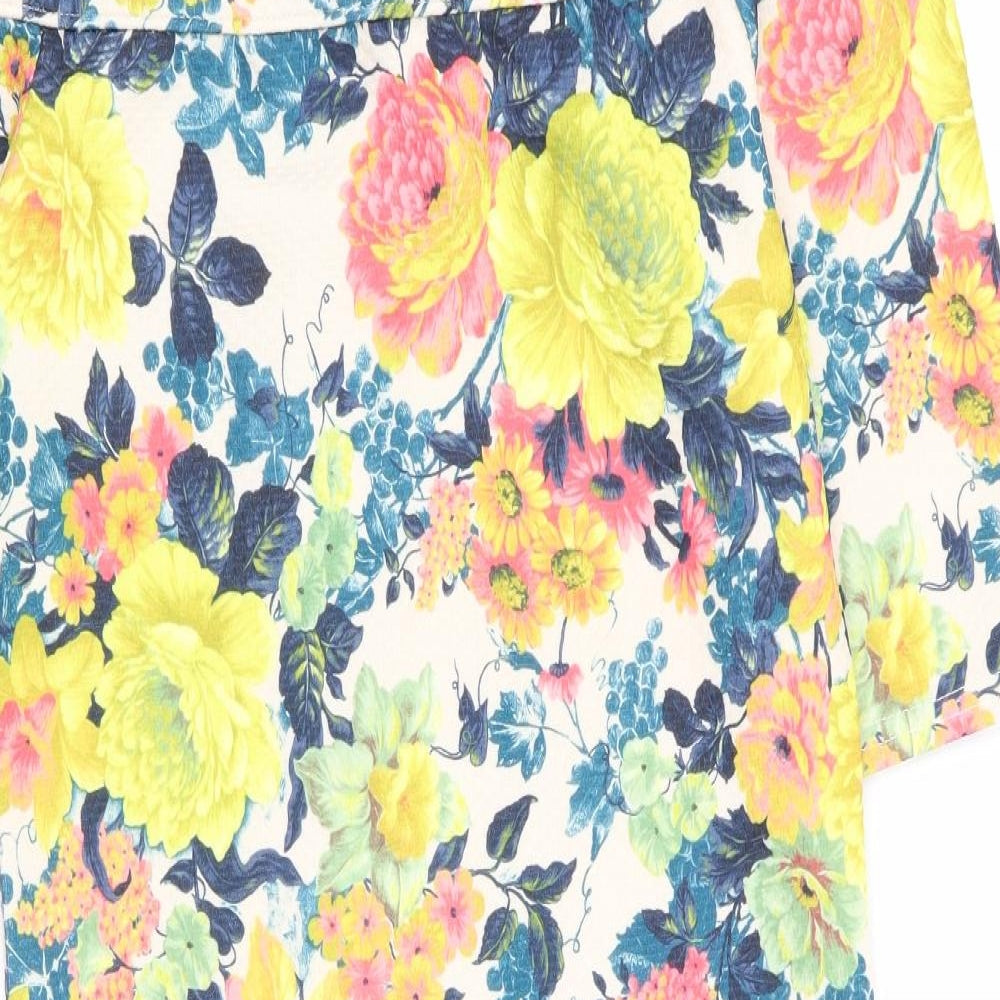 Sisters point Womens Multicoloured Floral  Fit & Flare  Size S