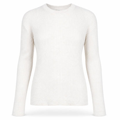 Womens UK Size 6 Bershka Beige Basic T-Shirt