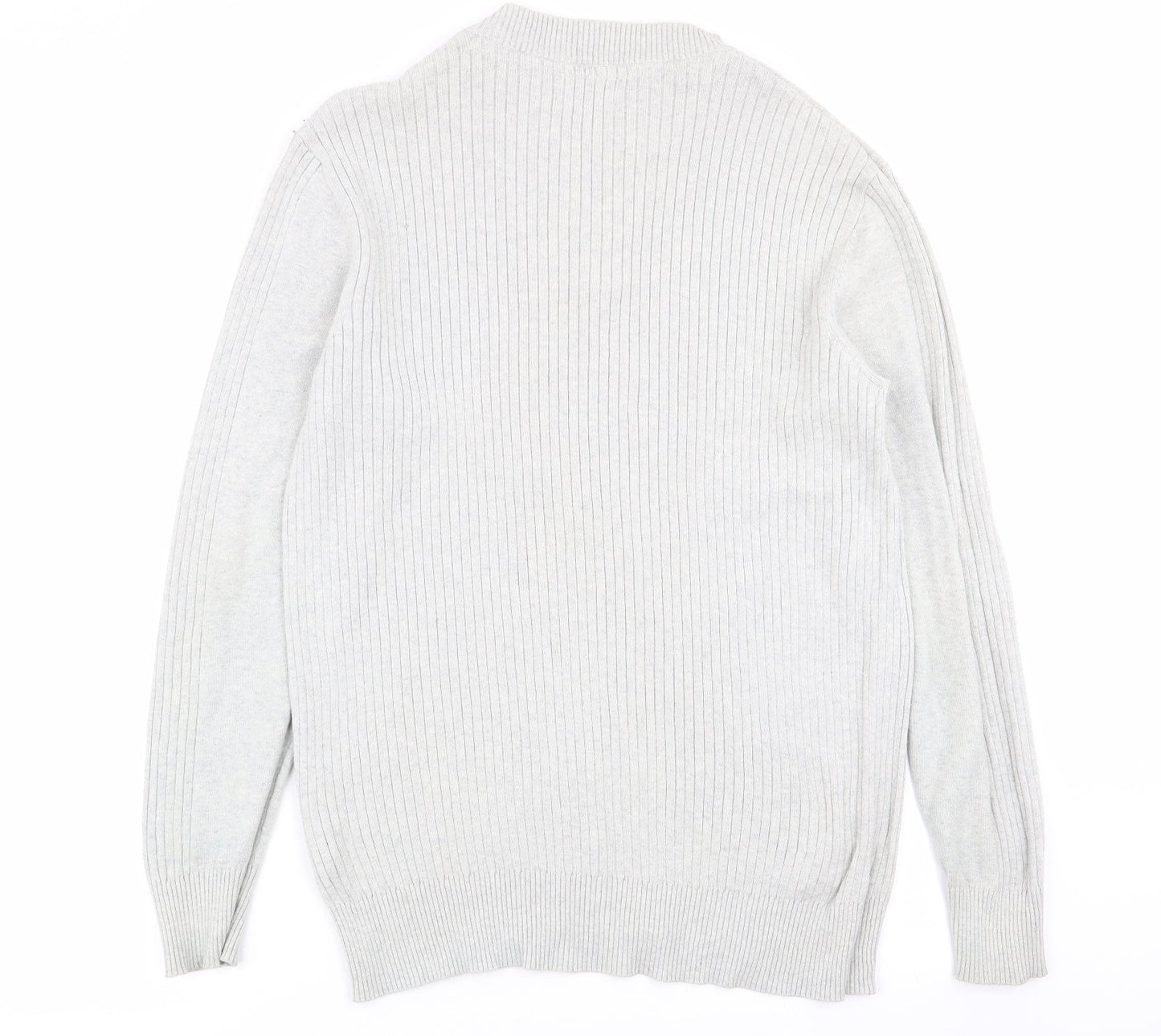 Asda George Mens Grey   Pullover Jumper Size M