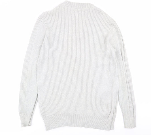 Asda George Mens Grey   Pullover Jumper Size M