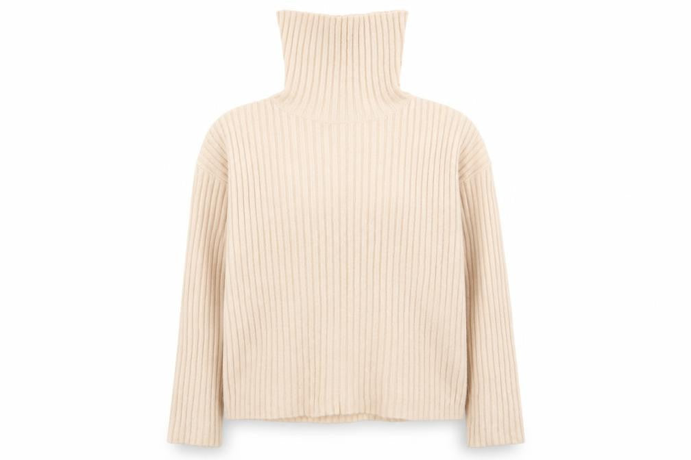Womens UK Size M Brave Soul Beige Pullover Jumper