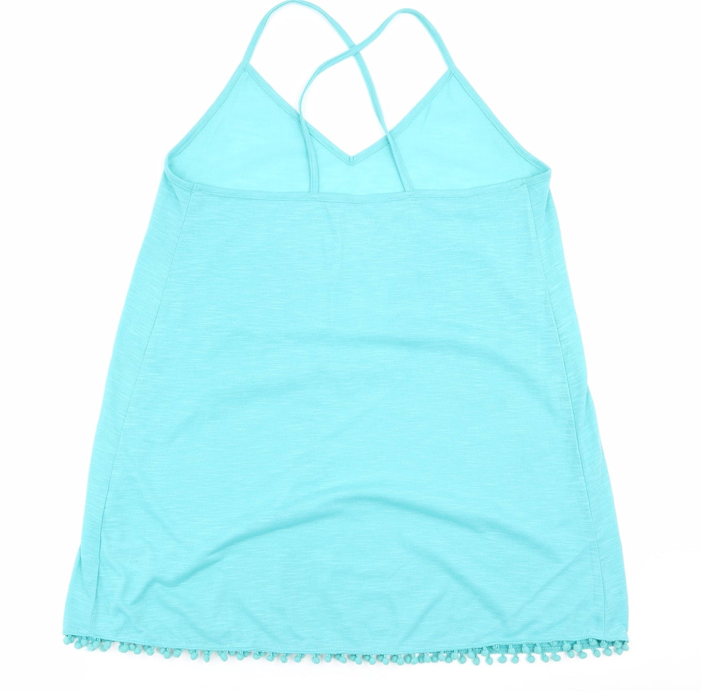 Womens UK Size M Matalan Blue Camisole Tank