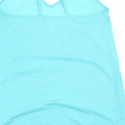 Womens UK Size M Matalan Blue Camisole Tank