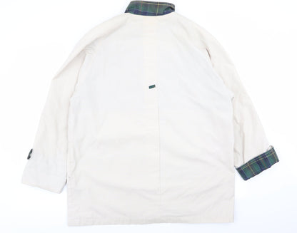 Avenue Womens Beige   Overcoat Coat Size 14