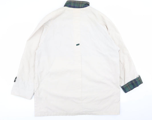 Avenue Womens Beige   Overcoat Coat Size 14