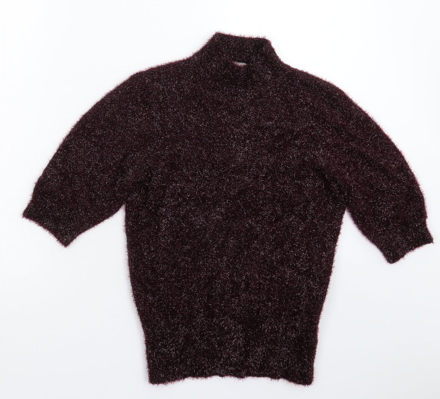 Coast Womens Purple  Knit Pullover Jumper Size XS