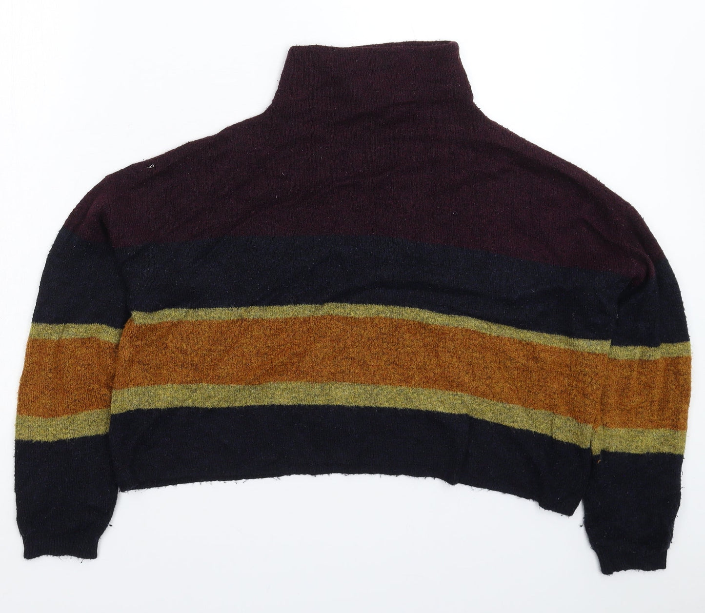 Womens UK Size M New Look Multicoloured Pullover Jumper
