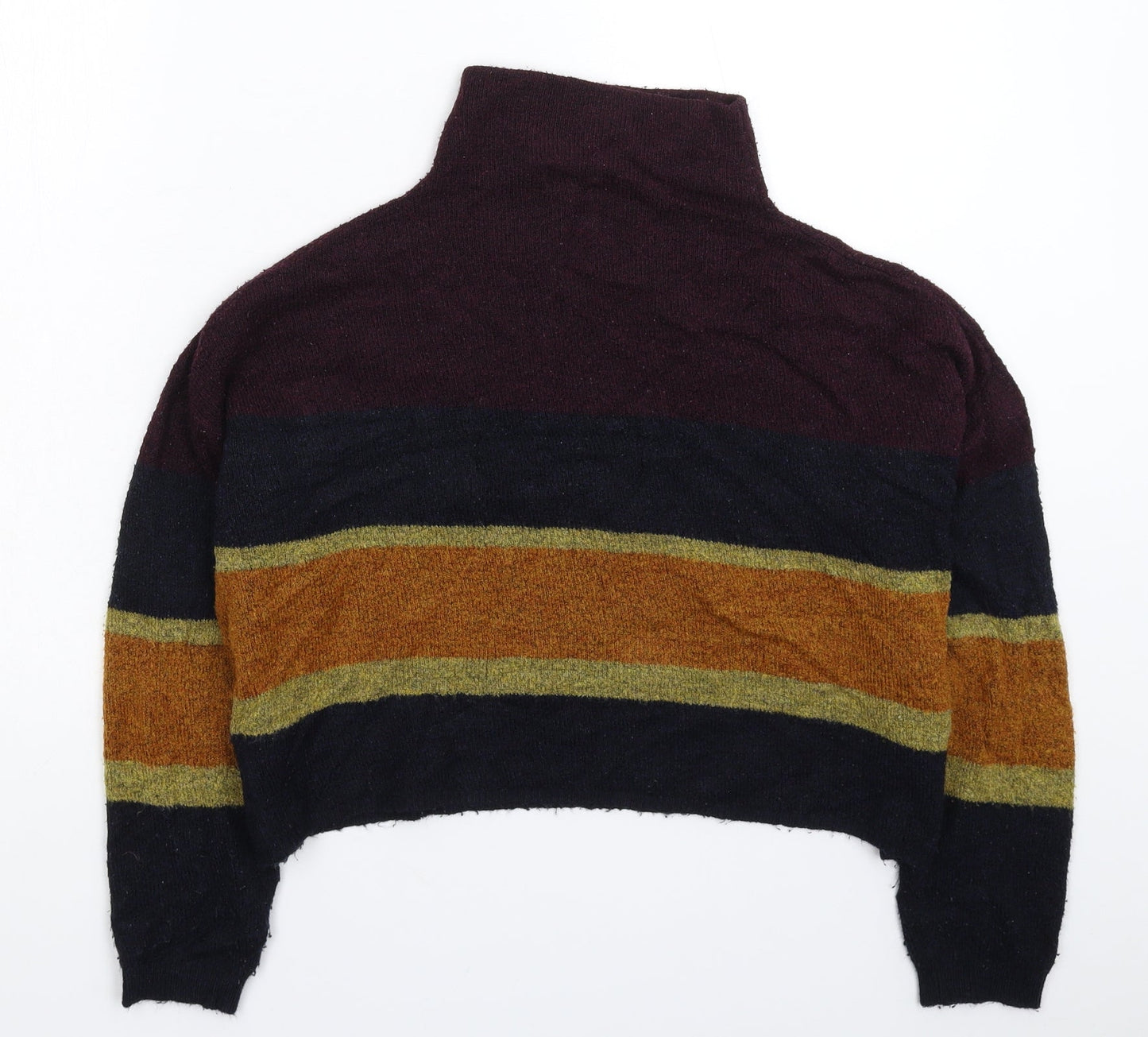 Womens UK Size M New Look Multicoloured Pullover Jumper