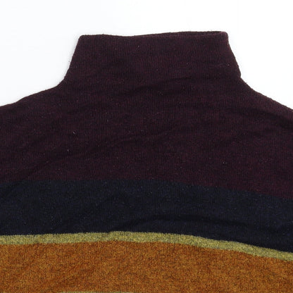 Womens UK Size M New Look Multicoloured Pullover Jumper
