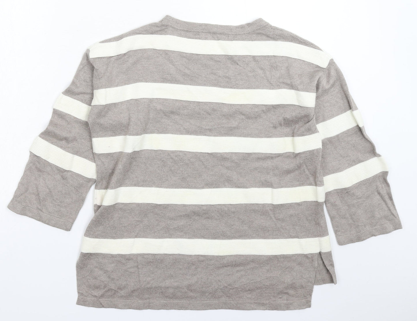 Womens UK Size XS Bonmarché Grey Pullover Jumper