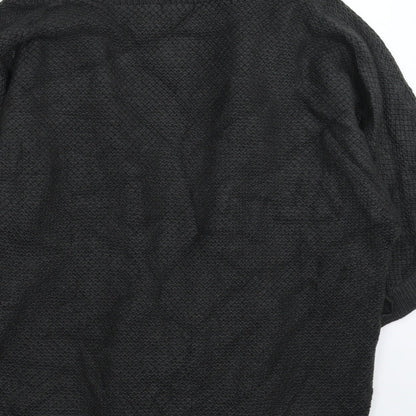 F&F Womens Grey  Knit Cardigan Jumper Size 12