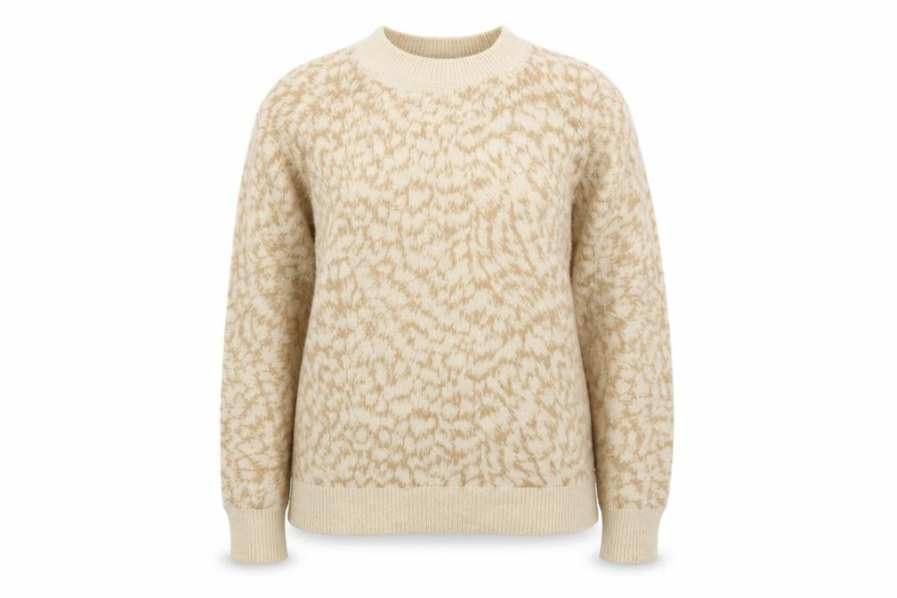 Womens UK Size S Oasis Beige Pullover Jumper
