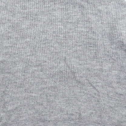 Womens UK Size S Mango Grey Pullover Jumper