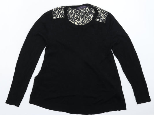 Womens UK Size 8 Marks and Spencer Black Pullover Jumper