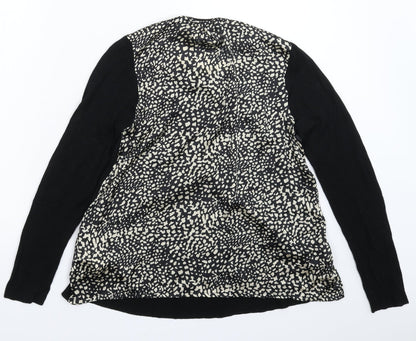 Womens UK Size 8 Marks and Spencer Black Pullover Jumper