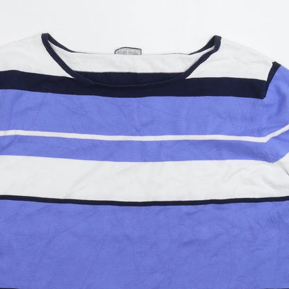 Gerry Weber Womens Multicoloured Striped Knit Pullover Jumper Size L