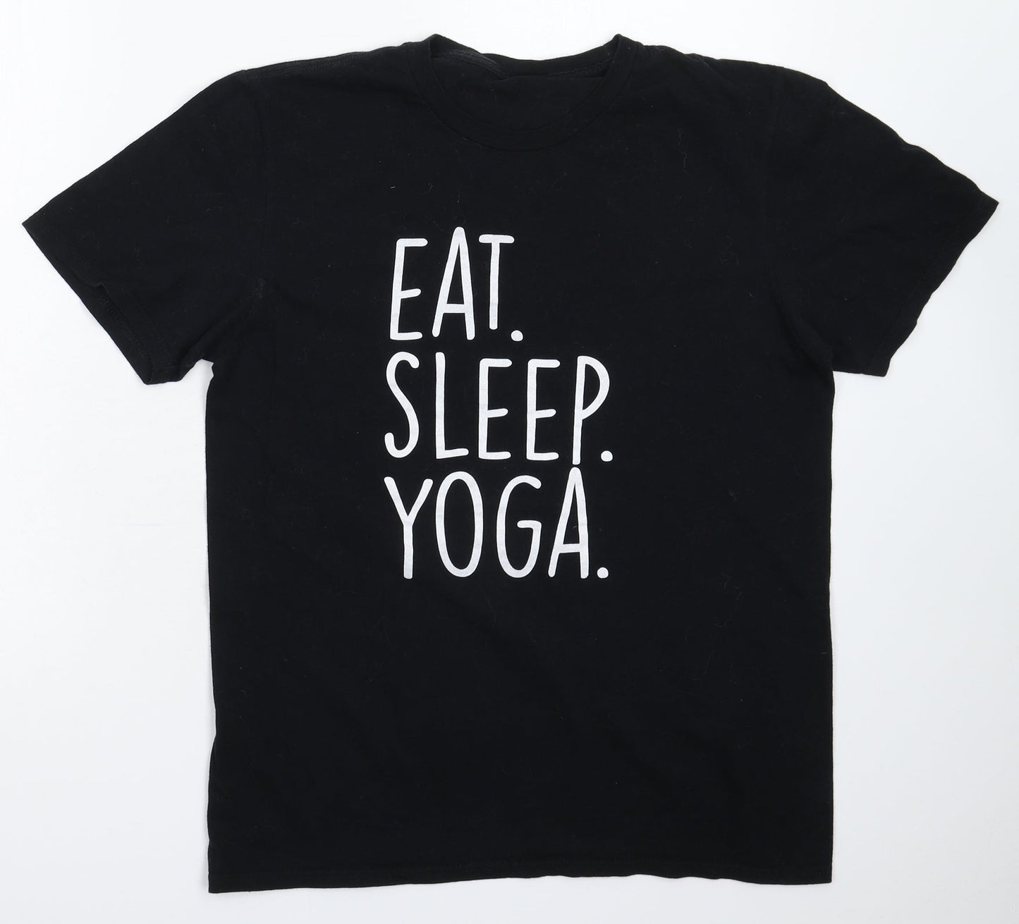 Preworn Mens Black    T-Shirt Size M