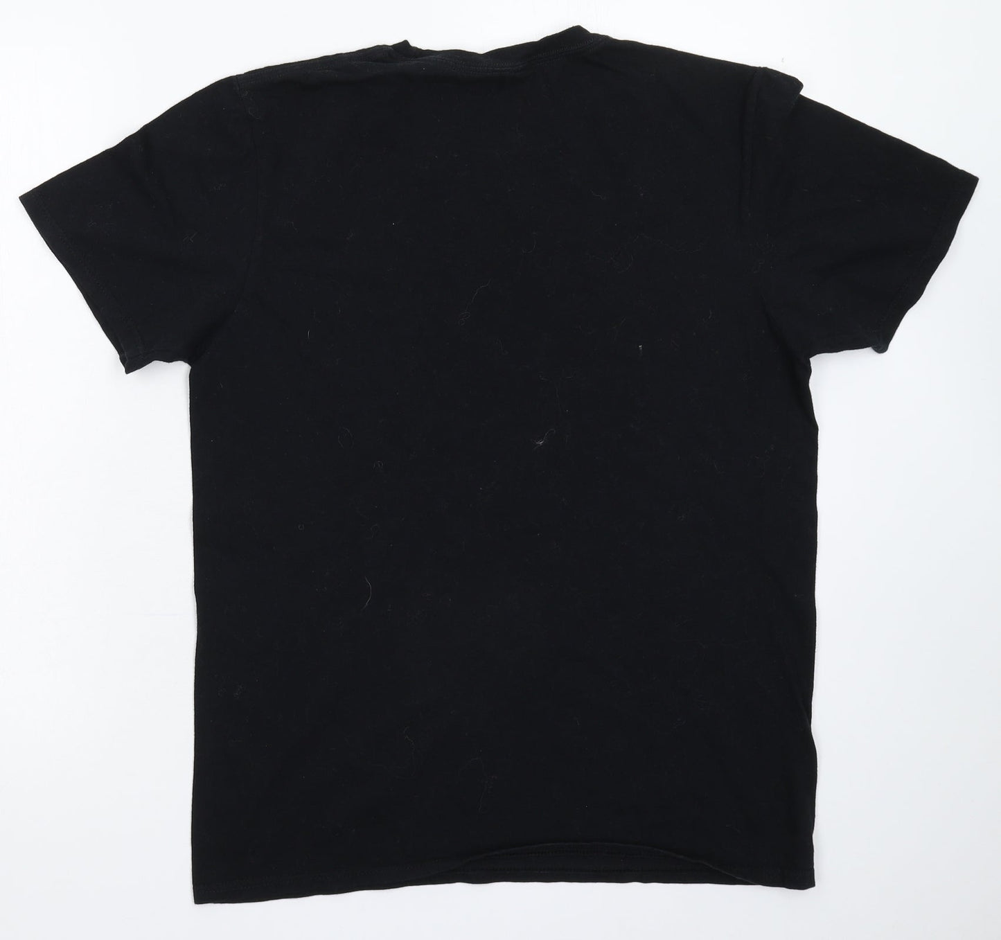 Preworn Mens Black    T-Shirt Size M