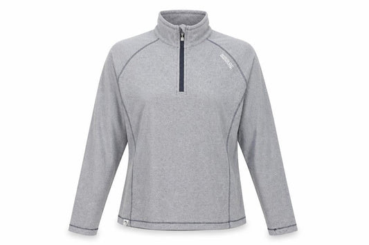 Front view of Regatta women’s grey jumper, size UK 8