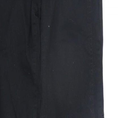 Womens UK Size 12 ASOS Regular Fit  Black Trousers