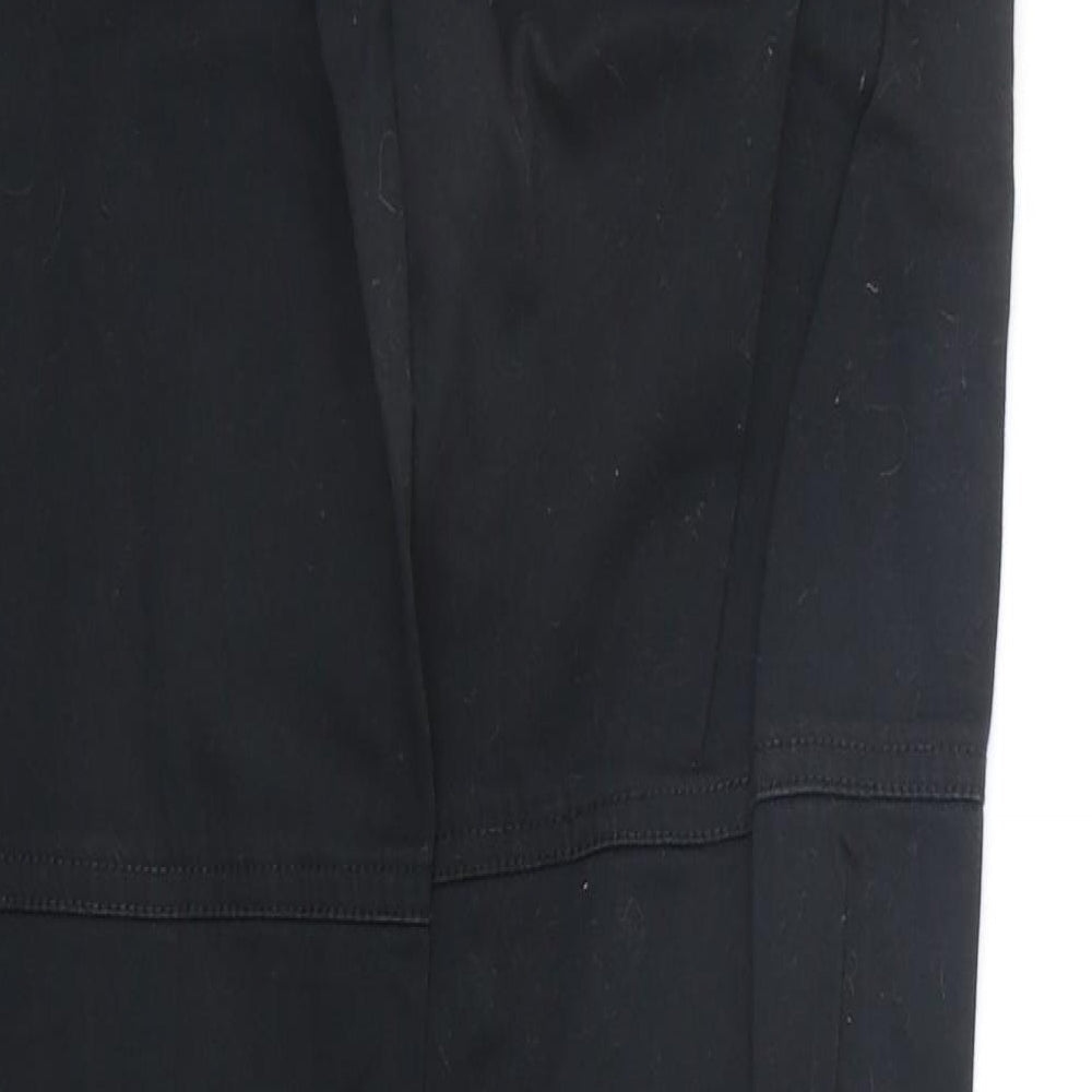 Womens UK Size 12 ASOS Regular Fit  Black Trousers