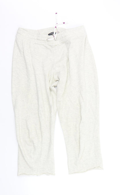 Womens UK Size 14 pep&CO Regular Fit Jogger Beige Trousers