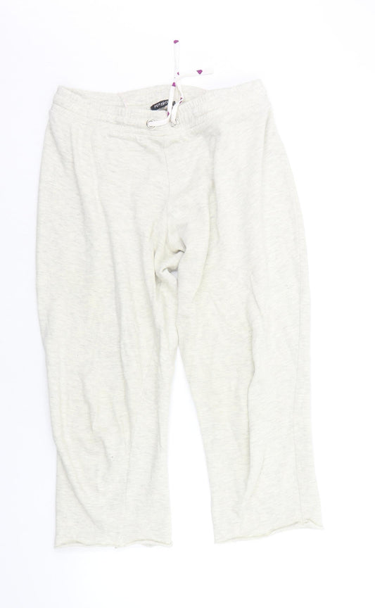 Womens UK Size 14 pep&CO Regular Fit Jogger Beige Trousers