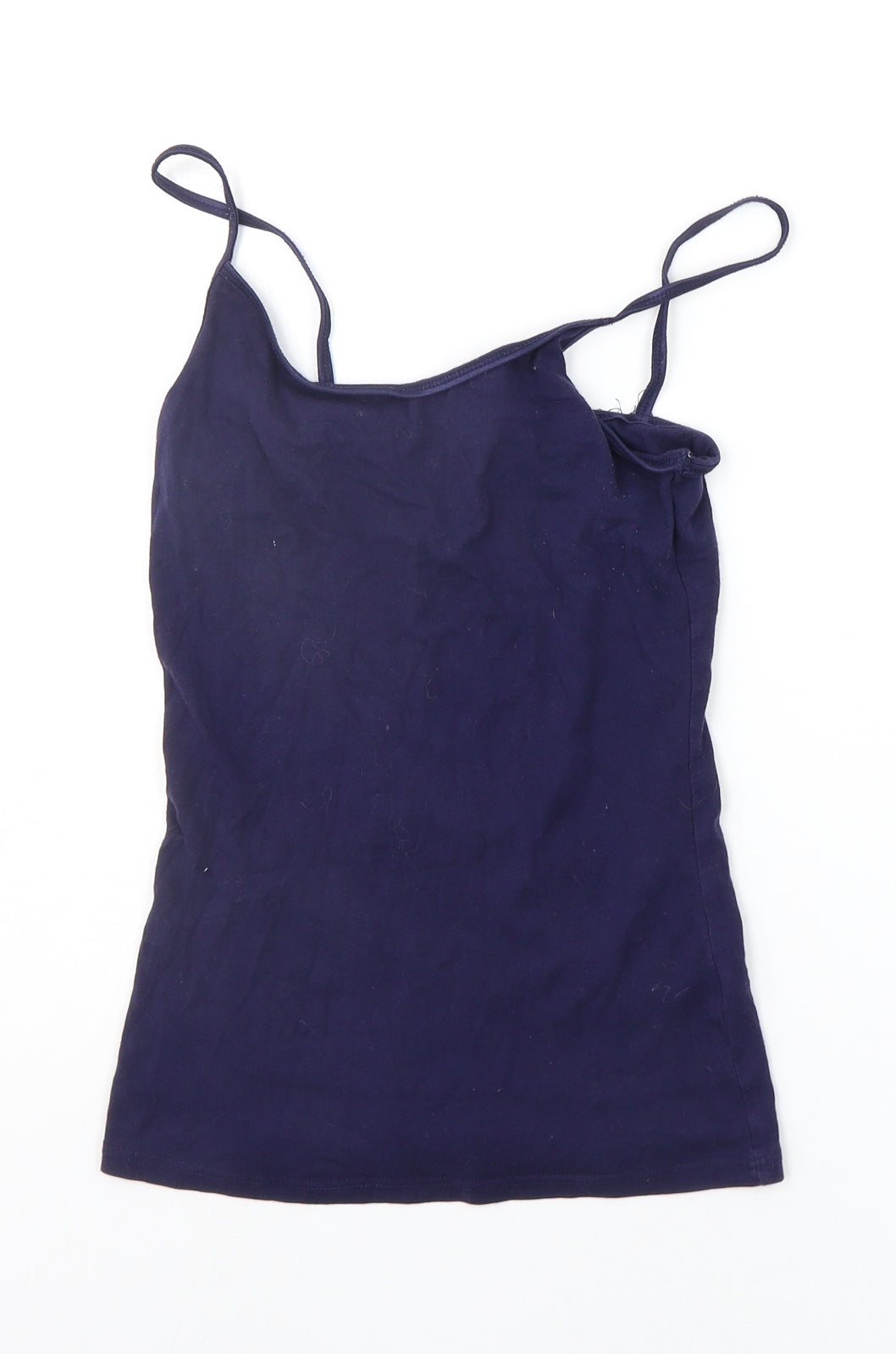 Womens UK Size 8 Dorothy Perkins Blue Basic Tank
