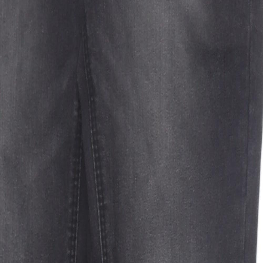 denim Co Womens Black   Straight Jeans Size 12 L31 in