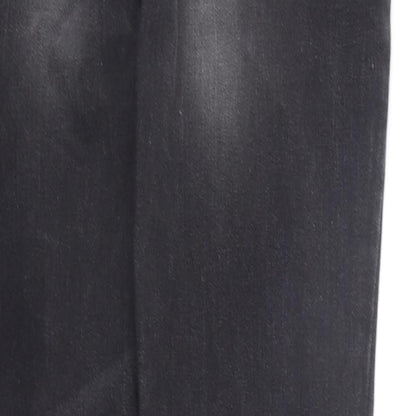 denim Co Womens Black   Straight Jeans Size 12 L31 in